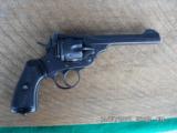 WEBLEY MARK VI .45
1917 WWI BRITISH SERVICE REVOLVER .CONVERTED FROM .455 TO 45ACP.EXCELLENT SHAPE. - 1 of 12