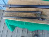 U.S.SPRINGFIELD MODEL 1873 TRAPDOOR 45-70 MILITARY RIFLE W/ U.S SOCKET BAYONET ,SCABBARD & FROG.95%OVERALL - 9 of 15