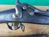 U.S.SPRINGFIELD MODEL 1873 TRAPDOOR 45-70 MILITARY RIFLE W/ U.S SOCKET BAYONET ,SCABBARD & FROG.95%OVERALL - 11 of 15