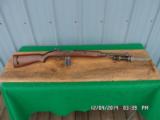 I.B.M. 30 M1 MILITARY US CARBINE 1944 WITH M4 BAYONET AND SHEATH.93% FINE OVERALL CONDITION. - 1 of 15