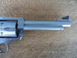 RUGER 1996 & 2006 NEW MODEL BLACKHAWK 45 COLT STAINLESS SINGLE ACTION REVOLVERS BOTH 98% PLUS - 6 of 9