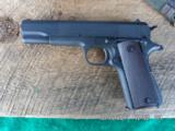 COLT WWII CIRCA. 1943 MODEL 1911A1 45 ACP.S/N 11544XX,VET BRING BACK AND APPEARS UNFIRED 99% PLUS ORIGINAL ALL MATCHING CONDITION. - 6 of 14