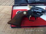 WEST GERMAN FALCON SINGLE ACTION 22 L.R. & 22 MAGNUM CONVERTIBLE REVOLVER 98% OVERALL WITH BOX ,PAPERS AND HOLSTER. - 5 of 10