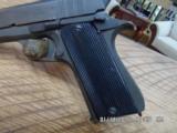 INDUSTRIA ARGENTINA 1911 45 ACP PISTOL POLICIA DE LA PROVINCIA DE BUENOS AIRES, FACTORY PARKERISED,90% PLUS - 3 of 10