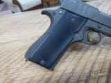 INDUSTRIA ARGENTINA 1911 45 ACP PISTOL POLICIA DE LA PROVINCIA DE BUENOS AIRES, FACTORY PARKERISED,90% PLUS - 6 of 10