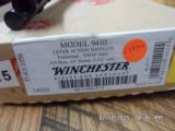 WINCHESTERMODEL 9410 NWTF 30YR. COMMEMORATIVE 410 GA.,ENGRAVED WITH GOLD TURKEY SCENES NIB! - 14 of 15