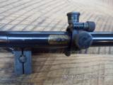 MOSSBERG ACHROMATIC VINTAGE 22 SCOPE,4X , IN "RARE" VINTAGE WARDS ADJUSTIBLE MODEL 10 MOUNT,GREAT CONFITION! - 2 of 5