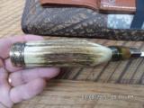 RANDALL D.PURDUE ENGRAVED RAYMOND THORP STAG BOWIE MODEL 12-13 RARE. - 9 of 12