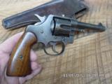 COLT 1917 U.S.ARMY 45 ACP REVOLVER WITH WW1 LEFT HAND U.S.ARMY HOLSTER.GREAT CONDITION. - 6 of 12