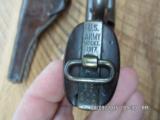 COLT 1917 U.S.ARMY 45 ACP REVOLVER WITH WW1 LEFT HAND U.S.ARMY HOLSTER.GREAT CONDITION. - 8 of 12