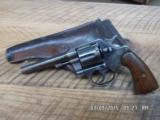 COLT 1917 U.S.ARMY 45 ACP REVOLVER WITH WW1 LEFT HAND U.S.ARMY HOLSTER.GREAT CONDITION. - 1 of 12