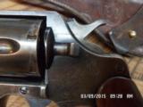 COLT 1917 U.S.ARMY 45 ACP REVOLVER WITH WW1 LEFT HAND U.S.ARMY HOLSTER.GREAT CONDITION. - 4 of 12