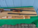ITHACA MODEL 37 FEATHERLIGHT 12GA. DEERSLAYER / 28' PLAIN BBL. COMBO. ALL IN 98% PLUS ORIGINAL CONDITION. - 10 of 12