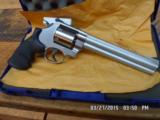 SMITH & WESSON MODEL 657-5 41 MAGANUM STAINLESS CLASSIC HUNTER 99.5% ORIG.COND.BOXED - 6 of 11