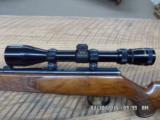 ANSCHUTZ MODEL 141M 22 MAGNUM WEST GERMAN MADE RIFLE ,REDFIELD SCOPE ALL 98% PLUS COND. - 5 of 14