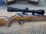 ANSCHUTZ MODEL 141M 22 MAGNUM WEST GERMAN MADE RIFLE ,REDFIELD SCOPE ALL 98% PLUS COND. - 9 of 14