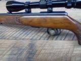 ANSCHUTZ MODEL 141M 22 MAGNUM WEST GERMAN MADE RIFLE ,REDFIELD SCOPE ALL 98% PLUS COND. - 3 of 14