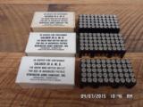 REMINGTON ARMS CALIBER 38 A.M.U. ACCURIZED PISTOL AMMO (3 BOXES) IN ORIG.BOXES - 1 of 3