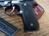 BERETTA MOD.92FS 9MM STAINLESS AND BLACK EDITION.,LOOKS UNFIRED,100% COND.NO BOX. - 2 of 9