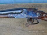 AMERICAN GUN COMPANY 12 GA. KNICKERBOCKER MODEL S X S SHOTGUN GREAT WALL HANGER. - 3 of 11
