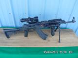 ROMARM CAI WASR 10/63 AK-47 7.62X39 TACTICAL RIFLE FULLY LOADED ACCESORY'S 99% CONDITION. - 2 of 14