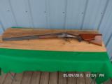 GERMAN UNDERLEVER COMBINATION HAMMER GUN 16GA.X 8X58 SAUER CAL.GREAT SHAPE AND TIGHT. - 1 of 15