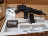 SIG SAUER TACTICAL P556 SWAT PISTOL .223 CAL.QUAD RAIL ALL NEW IN BOX WITH PAPERWORK. - 1 of 5