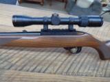 RUGER DELUXE SPORTER 10/22 SEMI-AUTO CARBINE BROWNING 2X7X32 SCOPE.ALL 99.5% ORIG.COND. NO BOX - 2 of 9