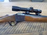 RUGER NO.3 EARLY 1977 45-70 GOV'T PRE-WARNING CARBINE LEUPOLD M8 SCOPE ALL 98%ORIGINAL CONDITION. - 6 of 10