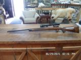 CUSTOM MAUSER 25-06 A.A.WHITE ENGRAVED,BUILT BY STOCKMAKER AND METALSMITH N.B. FASHINGBAUER,LEUPOLD,ALL 99% COND. - 1 of 15