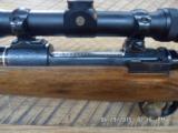 CUSTOM MAUSER 25-06 A.A.WHITE ENGRAVED,BUILT BY STOCKMAKER AND METALSMITH N.B. FASHINGBAUER,LEUPOLD,ALL 99% COND. - 4 of 15