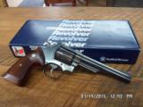 SMITH & WESSON MODEL 19-6 357 MAGNUM REVOLVER 1988 PROD. S/N BFB90XX. 99% ORIG.COND.WRONG BOX. - 1 of 8