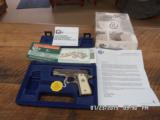COLT GOVERNMENT MODEL MK IV / SERIES 80 BRIGHT NICKEL 380 ACP. NEW IN ORIG.BOX,ALL PAPERWORK,AND SCARCE. - 1 of 8