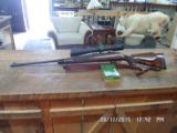 REMINGTON1977 MADE MODEL 700 BDL DELUXE 8MM REM.MAGNUM CAL.PENTAX SCOPE 98% PLUS ORIGINAL CONDITION. - 1 of 14