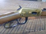 WINCHESTER 1969 GOLDEN SPIKE COMMEMORATIVE
UNFIRED 30-30 WIN. SADDLE RING CARBINE. 98% PLUS NO BOX
OR PAPERWORK. - 10 of 17