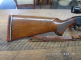 REMINGTON MODEL 742 DELUXE WOODSMASTER 280 REM.WITH ROLL ENGRAVED GAME SCENES (MFG.1961-63 ONLY) SOLID GUN. - 7 of 12