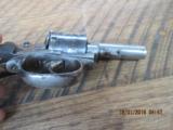 BRITISH BULL-DOG 44 SPL. BELGIUM PROOFED 5 SHOT REVOLVER 1870'S ERA.NICKEL FINISH. - 8 of 8