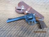 H & R MODEL 939 22 L.R. CAL. 9 SHOT REVOLVER 99% ORIGINAL CONDITION W/LEATHER HOLSTER - 1 of 10