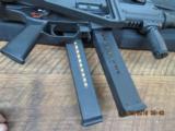H & K MODEL USC FOLDING CARBINE 45ACP. UNFIRED IN NEW BLACKHAWK CASE WITH 2 -25 RD FACTORY MAGAZINES. - 12 of 12