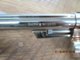 SMITH & WESSON MODEL 57-1 (MFG. 1983) FACTORY NICKEL (DISC. 1986) 41 MAGNUM REVOLVER 99% - 7 of 9