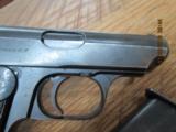 SAUER MODEL 38H DOUBLE ACTION AUTOMATIC (WWII ERA) 7.65 (32 ACP) CAL. NAZI PROOF MARKS,ALL ORIGINAL. - 3 of 12