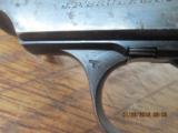 SAUER MODEL 38H DOUBLE ACTION AUTOMATIC (WWII ERA) 7.65 (32 ACP) CAL. NAZI PROOF MARKS,ALL ORIGINAL. - 11 of 12