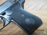 SAUER MODEL 38H DOUBLE ACTION AUTOMATIC (WWII ERA) 7.65 (32 ACP) CAL. NAZI PROOF MARKS,ALL ORIGINAL. - 5 of 12