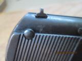 SAUER MODEL 38H DOUBLE ACTION AUTOMATIC (WWII ERA) 7.65 (32 ACP) CAL. NAZI PROOF MARKS,ALL ORIGINAL. - 12 of 12