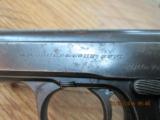 SAUER MODEL 38H DOUBLE ACTION AUTOMATIC (WWII ERA) 7.65 (32 ACP) CAL. NAZI PROOF MARKS,ALL ORIGINAL. - 7 of 12