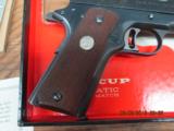 COLT (1958) GOLD CUP NATIONAL MATCH 1911 45ACP.98% PLUS WITH ORIG.BOX AND PAPERWORK. - 6 of 12