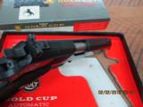 COLT (1958) GOLD CUP NATIONAL MATCH 1911 45ACP.98% PLUS WITH ORIG.BOX AND PAPERWORK. - 11 of 12