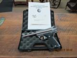HIGH STANDARD MODEL 180 AUTO-MAG STAINLESS CONSTRUCTION 44 AMP. CAL. LIKE NEW ORIG.COND. - 1 of 18