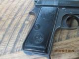 BERETTA MODEL 1934 PISTOL 380ACP CALIBER.(MFG 1942) ALL MATCHING NUMBERS W/ HOLSTER AND EXTRA MAGAZINE. - 6 of 15