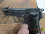 BERETTA MODEL 1934 PISTOL 380ACP CALIBER.(MFG 1942) ALL MATCHING NUMBERS W/ HOLSTER AND EXTRA MAGAZINE. - 15 of 15